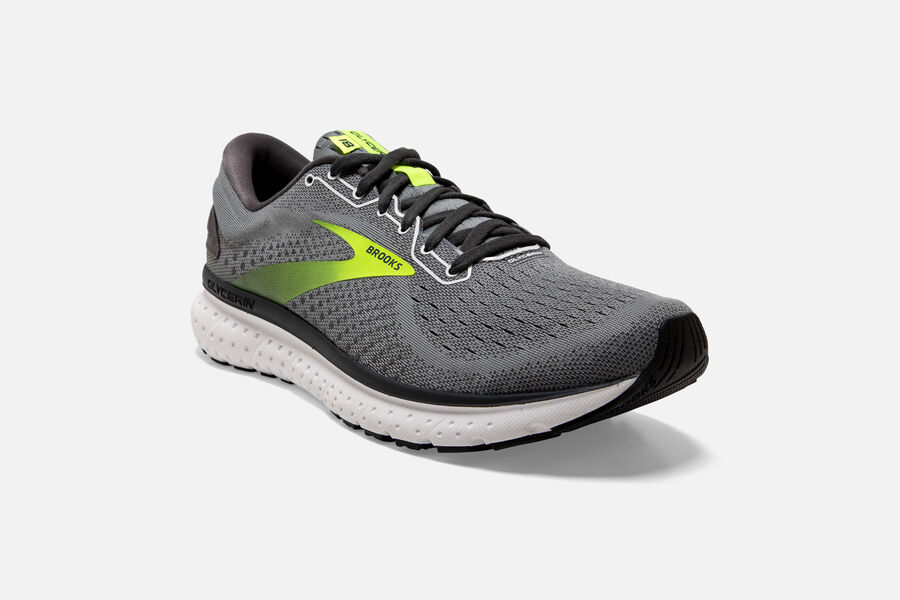 Brooks Glycerin 18 Road Running Shoes - Mens - Grey - HL7590361